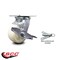 Service Caster 4 Inch Nylon Caster with Roller Bearing and Brake/Swivel Lock SCC-30CS420-NYR-TLB-BSL - alternate 5